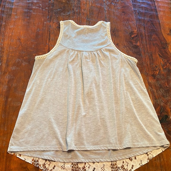Coco + Jameson Lace Tank Top - Picture 8 of 8